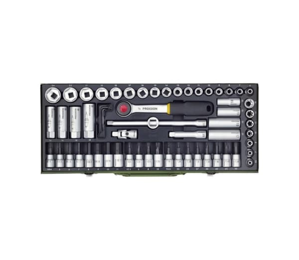 65-piece 3/8" head and washer set PROXXON