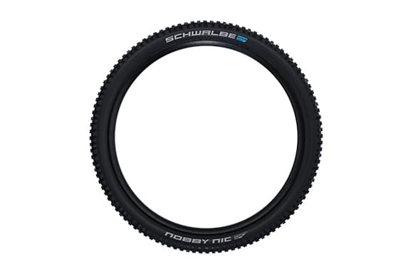 Schwalbe Nobby Nic, 26", Bybruk/eventyr, Veg, Tubeless Ready, Fleksibel/sammenleggbar/TS, Sort, 54 psi