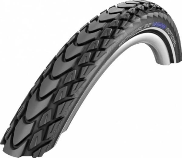 Schwalbe Marathon Mondial HS 428, 28", By/Trekking, Sort, 50 - 85 psi, 85 psi, 100 kg