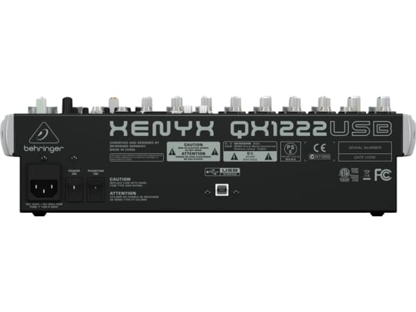Behringer QX1222USB, 16 kanaler