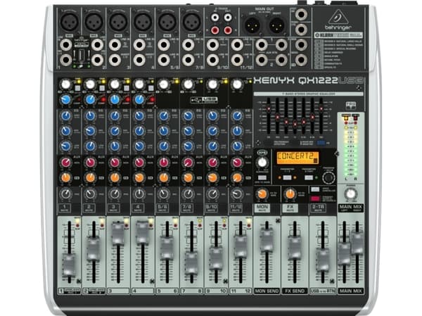 Behringer QX1222USB, 16 kanaler