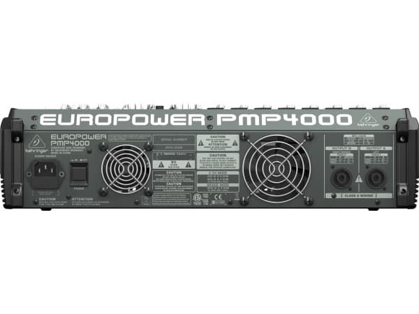 Behringer PMP4000, 20 kanavaa, 1050 W, Musta