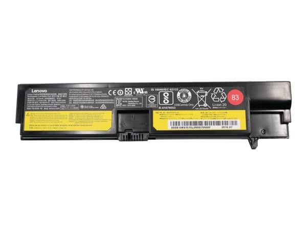 Lenovo ThinkPad 83 - Batteri til bærbar PC - litiumion - 4-cellers - 2810 mAh - 41 Wh - FRU - for ThinkPad E570 20H5, 20H6; E575 20H8