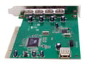Pikkukuva 2 / 5: StarTech.com PCIUSB7, PCI/PCI-X, USB 2.0, PCI 2.2, Vihreä, CE, FCC, TAA, REACH, VIA/VLI - VT6212