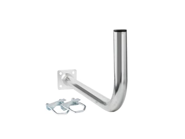Extralink L600 BALCONY HANDLE MOUNT WITH U-BOLTS M8, Rustfritt stål, Vinkelbrakett, 16 kg, Stål, Generelle formål, Galvanisert belegg