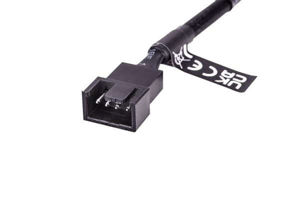 Thermaltake AC-060-CO1OTN-F1, 0,11 m, P4 4-pin, P4 4-pin, Hankjønn, Hunkjønn, Rett