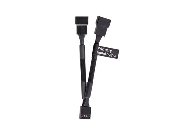 Thermaltake AC-060-CO1OTN-F1, 0,11 m, P4 4-pin, P4 4-pin, Hankjønn, Hunkjønn, Rett