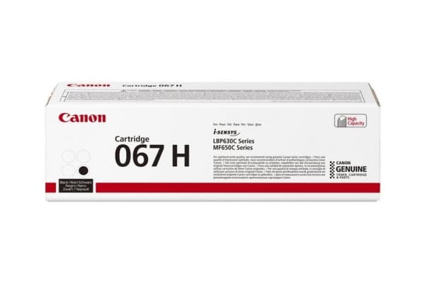 Canon 067 H - Høykapasitets - svart - original - tonerpatron - for i-SENSYS MF651Cw