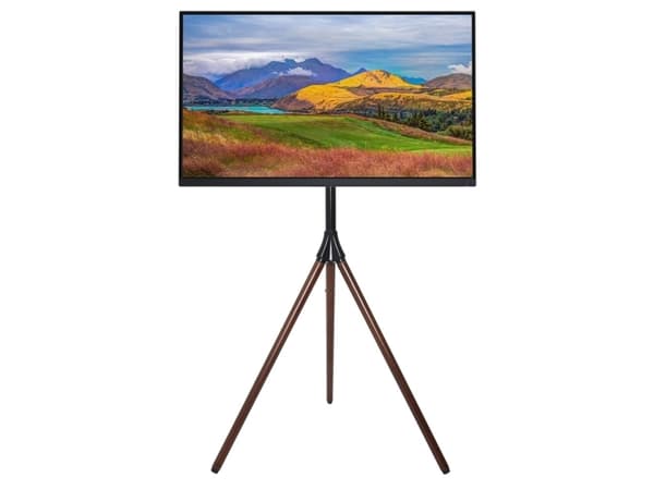 Techly ICA-TR50, 81,3 cm (32"), 165,1 cm (65"), 300 x 300 mm, 600 x 400 mm, Stål, Trä, Valnöt