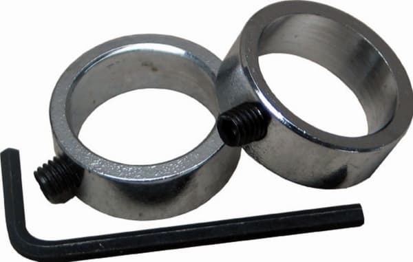 Best Sporting Grip Rings Chrome Set 2 kpl BEST SPORTING fi 30mm