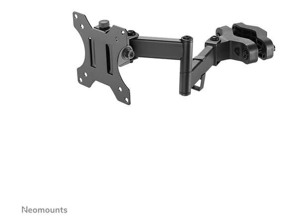 Neomounts FL40-450BL11 - Monteringssett (stangmontering) - full bevegelse - for TV - svart - skjermstørrelse: 17"-32"