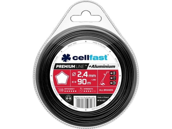 Cellfast Premium 2,4 mm 90 m diameter vene cellfast, stjerne (35-057)