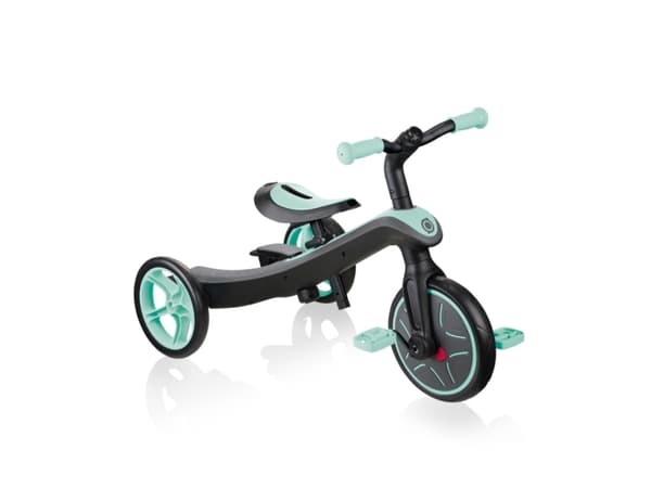 Globber Trike Explorer, Pojke/flicka, Framhjulsdriven, Upprätt, Barn, Fasta hjul, Mintfärgad