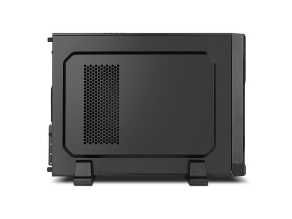 Lite Lite070, PC, Sort, ITX, Micro ATX, ABS, SPCC, Stål, 7,5 cm, 25,6 cm