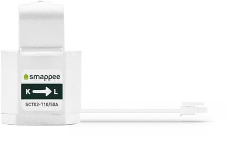 SMAPPEE Infinity strømtransformer (CT) 50A med 30 cm. Kabel og RJ10 stik