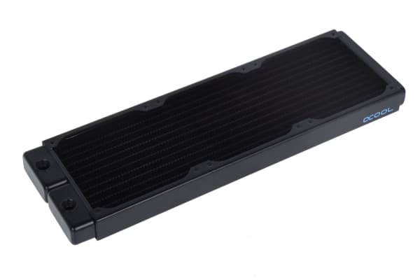 Alphacool 11987, Vannblokk, 12 cm, Sort, Grå, Gjennomsiktig