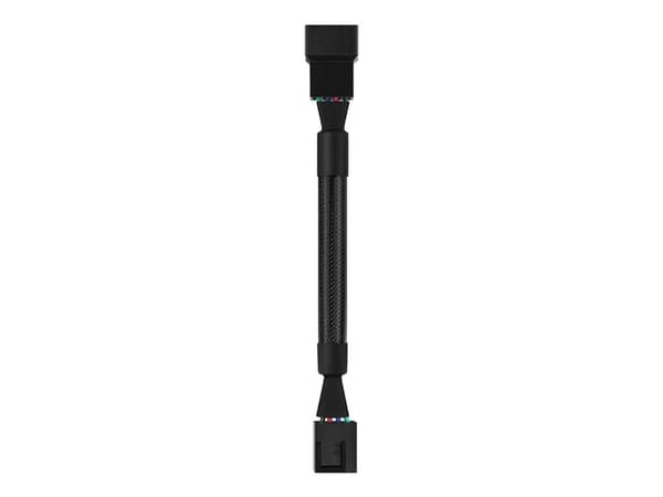 Deepcool - Kabinettvifte med lav hastighetsadapter - svart - 11.4 cm