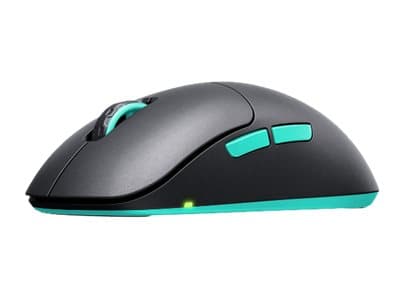 Xtrfy M8 - Mus - optisk - 5 knappar - trådlös - 2.4 GHz - trådlös USB-mottagare - svart