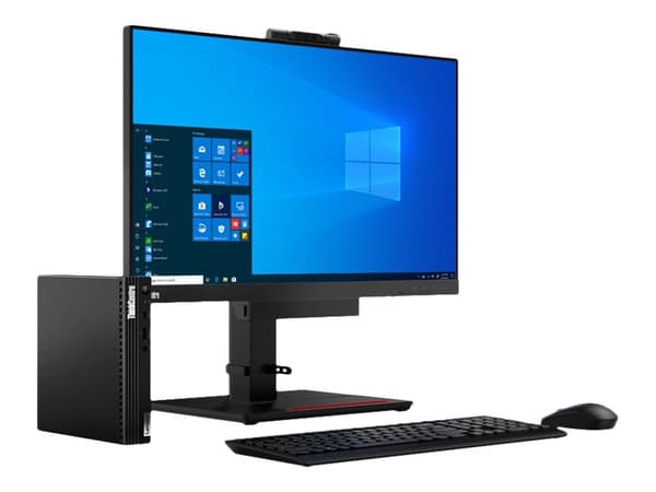 Lenovo ThinkCentre M75q Gen 2 11JN - Tiny Ryzen 5 5600GE / inntil 4.4 GHz - RAM 8 GB - SSD 256 GB - TCG Opal Encryption, NVMe - Radeon Graphics - Gig