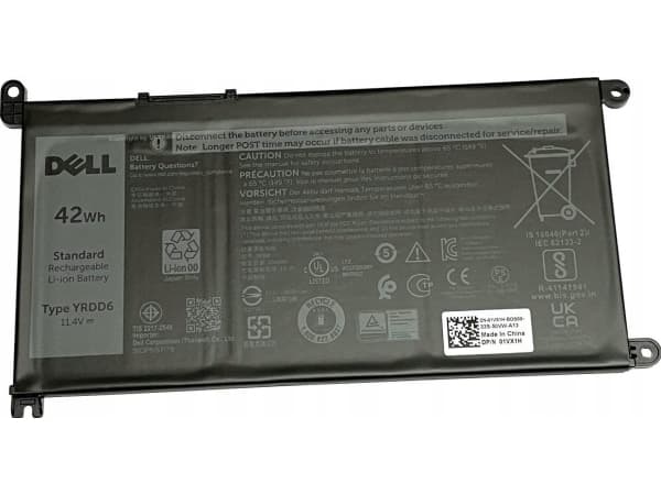60Wh 4-Cell Lithium-Ion Battery for Latitude