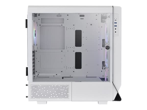 Thermaltake Ceres 500 TG ARGB Snow - Mid tower - utvidet ATX (E-ATX) - sidepanel med vindu (herdet glass) - ingen strømforsyning (PS/2) - hvit - USB/