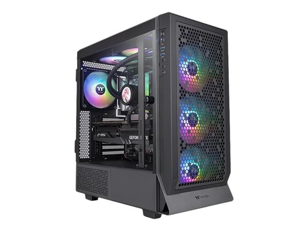 Thermaltake Ceres 500 TG ARGB - - - sidepanel med vindue - ingen strømforsyning - USB/LYD