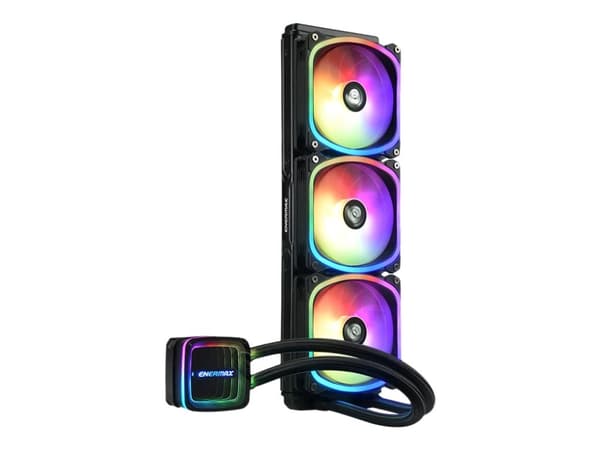 WAK Enermax Aquafusion ADV Wasserkühler 360mm SquA RGB WAK Enermax Aquafusion ADV Wasserkühler 360mm SquA RGB