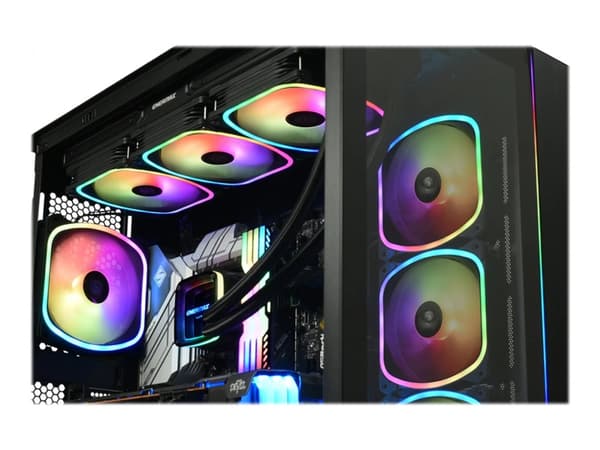 WAK Enermax Aquafusion ADV Wasserkühler 360mm SquA RGB WAK Enermax Aquafusion ADV Wasserkühler 360mm SquA RGB musta