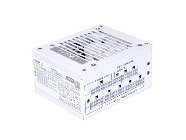 Lian Li SP850WHITE, 850 W, 100 - 240 V, 50 - 60 Hz, Aktiv, 100 W, 840 W