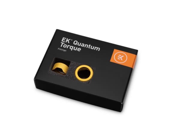 EK Water Blocks 3831109836163, Kompressionsbult, Gjuten aluminium, Guld, 6 styck, Slovenien