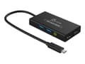 Miniatyrbild 2 av 5: j5create JVA01-N - Videofångstadapter - USB-C 3.2 Gen 1 - svart