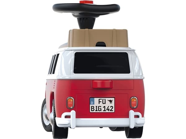 BIG VW T1, 1,5 År, 4 hjul, Röd