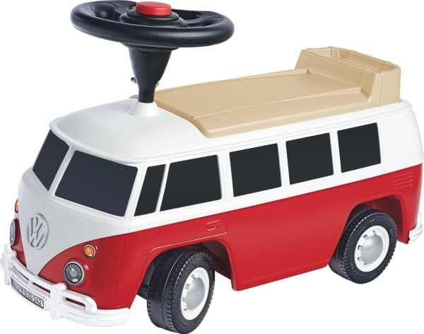 BIG VW T1, 1,5 År, 4 hjul, Röd