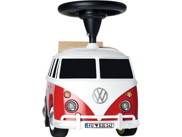 BIG VW T1, 1,5 År, 4 hjul, Röd