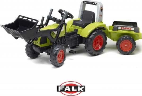 Falk Claas 1040AM, 3 år, 4 hjul, Sort, Grønn