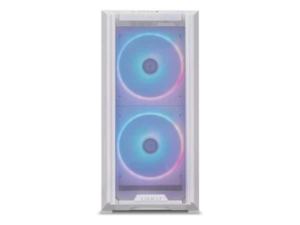 Lian Li LANCOOL 216RW Midi-tower Kabinet, Gaming-kabinet Hvid Transparent, Vit