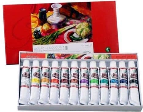 Maries Gouache paints 12 colors
