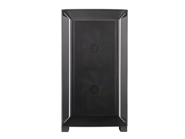 SilverStone FARA 312 Micro-ATX veske, herdet glass - svart