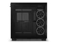 Miniatyrbild 4 av 5: NZXT H series H9 Elite - Mid tower - ATX - genomskinlig sidopanel (härdat glas) - ingen strömförsörjning - mattsvart - USB/ljud