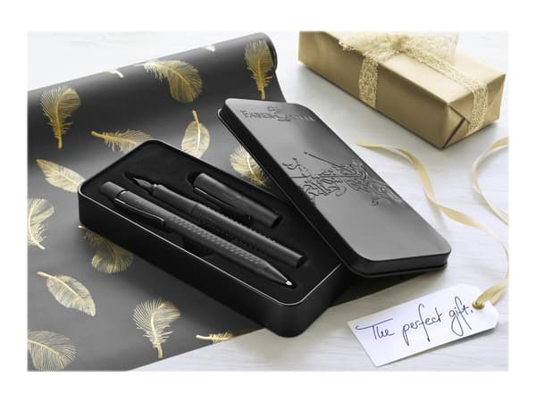 Faber-Castell GRIP - Reservoar- och kulspetspennuppsättning