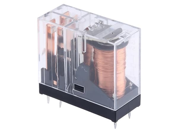 Omron G2R-2A DC5 Powerrelæ 5 V/DC 5 A 2 x sluttekontakt 1 stk Bag