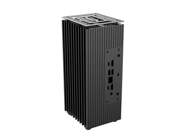 Akasa Turing Vifteløs UCFF-deksel (Intel NUC), OEM - svart, LGA1700
