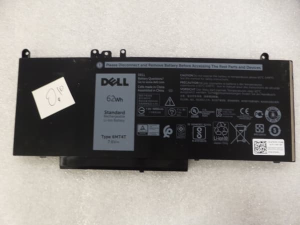 62Wh Lithium Ion laptop battery, 4 cells