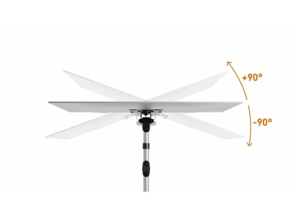 DURABLE SELECT - Monteringssett (leddarm, klemme, søyle, boltefeste) - for LCD-skjerm - plastikk, aluminium, stål - sølv - skjermstørrelse: 13"-27" -