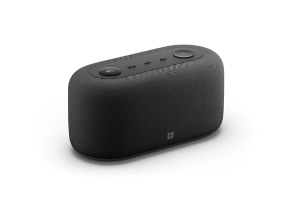 Microsoft Audio Dock - Høyttalertelefon/dokkingstasjon - kablet - USB-C - matt svart - Certified for Microsoft Teams