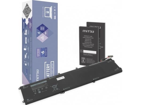 Bateria Mitsu Bateria do Dell XPS 15 9550 - 6GTPY 8500 mAh (97 Wh) 11.4 Volt