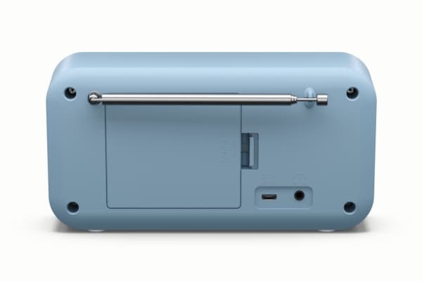 Sharp Tokyo DR-P420 - Bærbar DAB-radio - stålblå