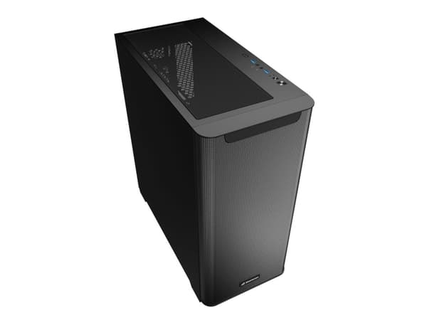 Sharkoon M30 - Tower - ATX - ingen strömförsörjning - mattsvart - USB/ljud