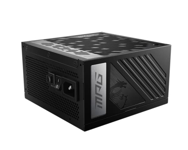 MSI MPG A850G PCIE5 - Nätaggregat (intern) - ATX12V / EPS12V - 80 PLUS Gold - AC 100-240 V - 850 Watt - aktive PFC