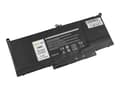 Miniatyrbilde 1 av 5: Green Cell - Batteri til bærbar PC (tilsvarer: Dell F3YGT) - litiumpolymer - 5800 mAh - 44 Wh - svart - for Dell Latitude 7280, 7290, 7380, 7390, 748